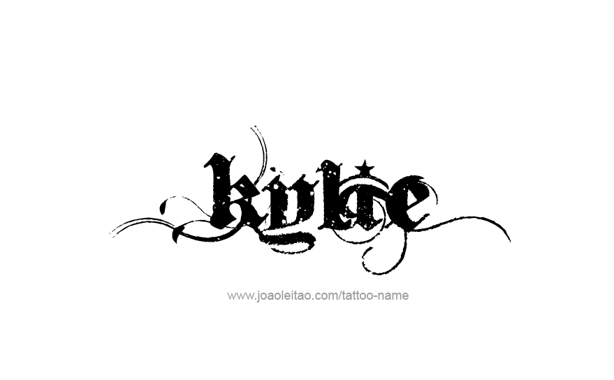 Tattoo Design Name Kylie   