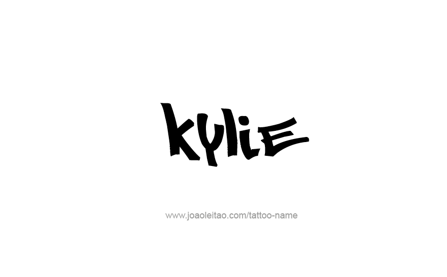 Tattoo Design Name Kylie   