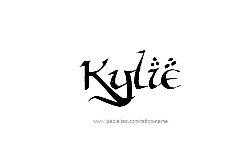 Tattoo Design Name Kylie   