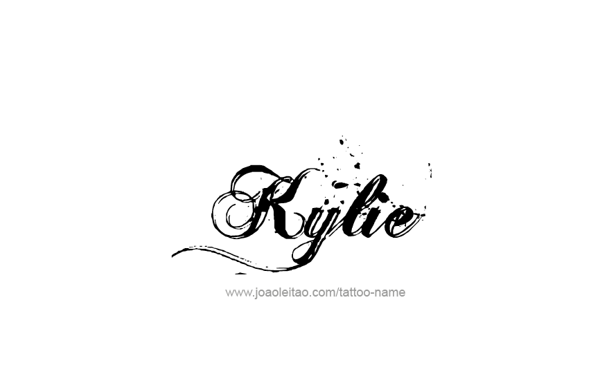 Tattoo Design Name Kylie   