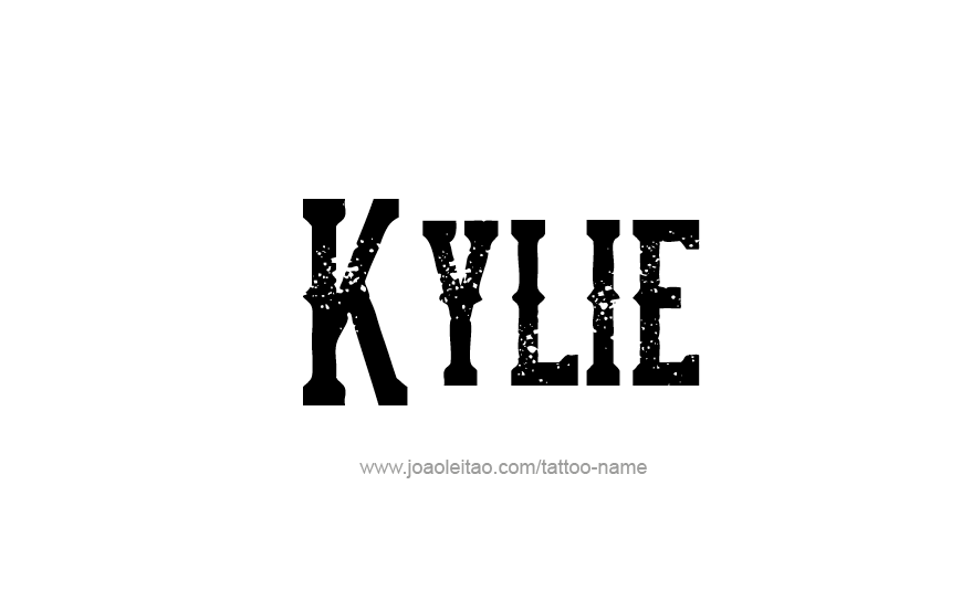 Tattoo Design Name Kylie   