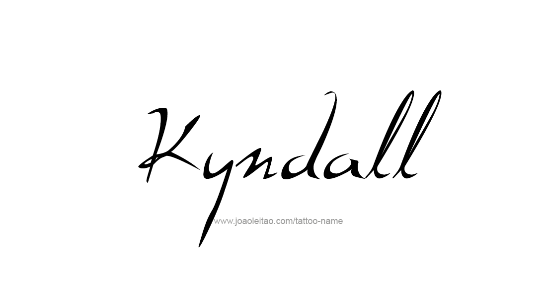 Tattoo Design Name Kyndall   