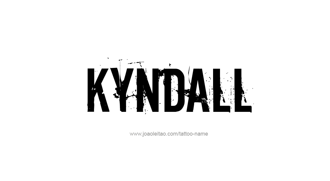 Tattoo Design Name Kyndall   