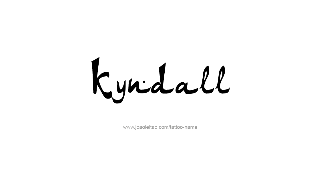 Tattoo Design Name Kyndall   