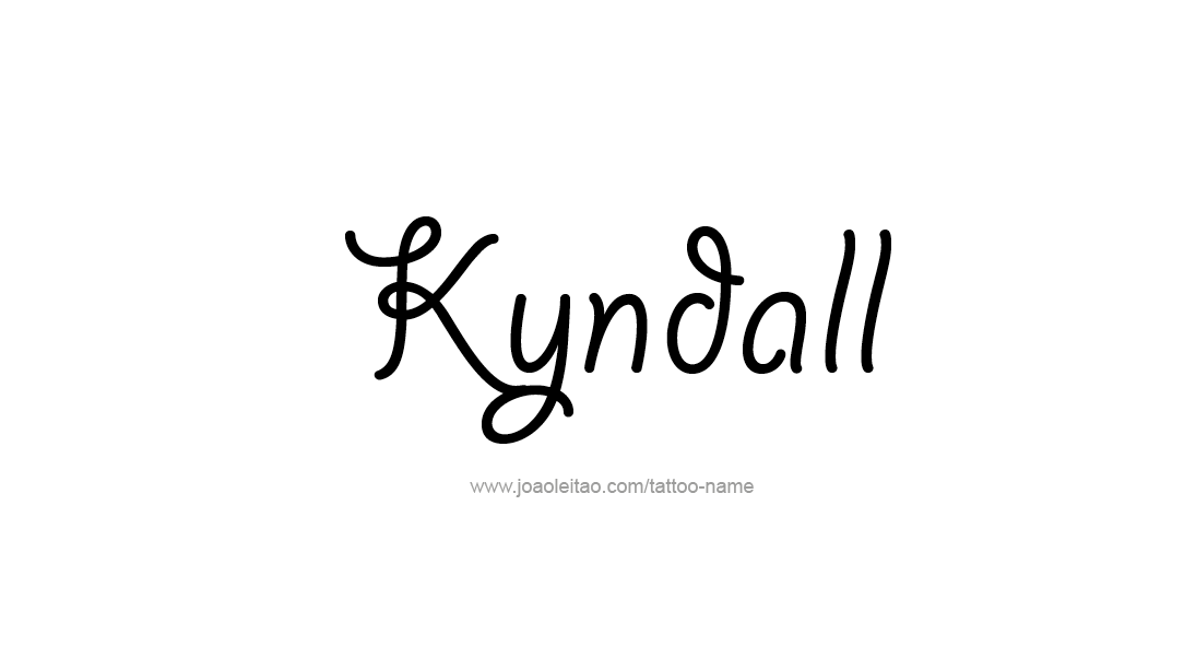 Tattoo Design Name Kyndall   