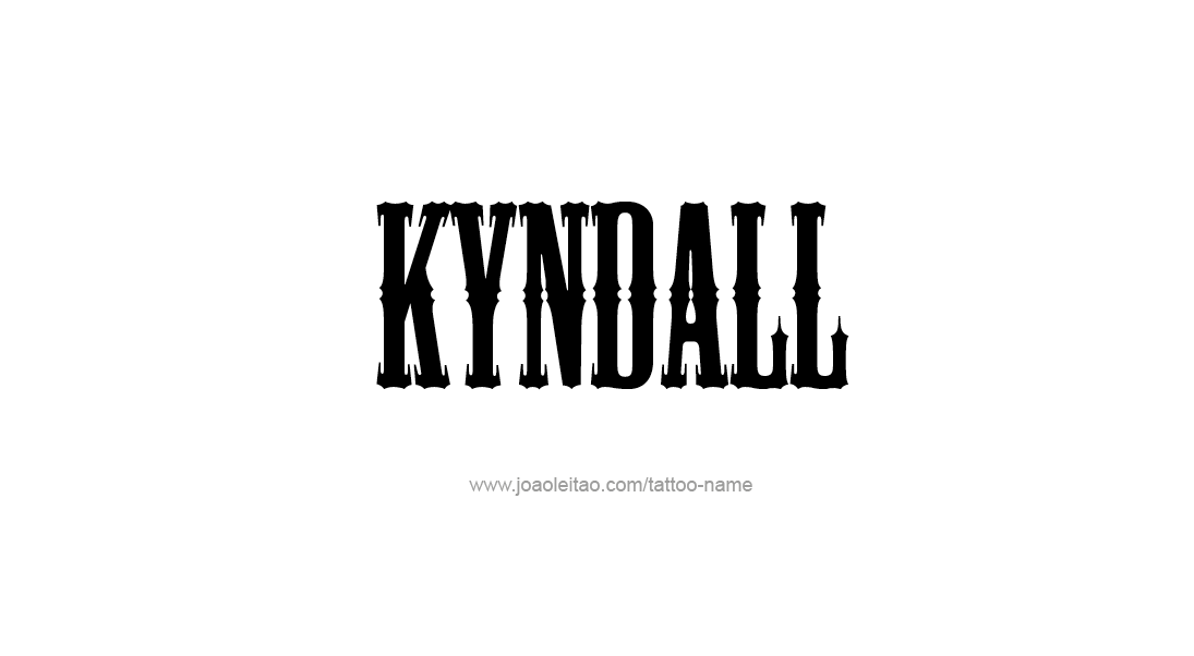 Tattoo Design Name Kyndall   