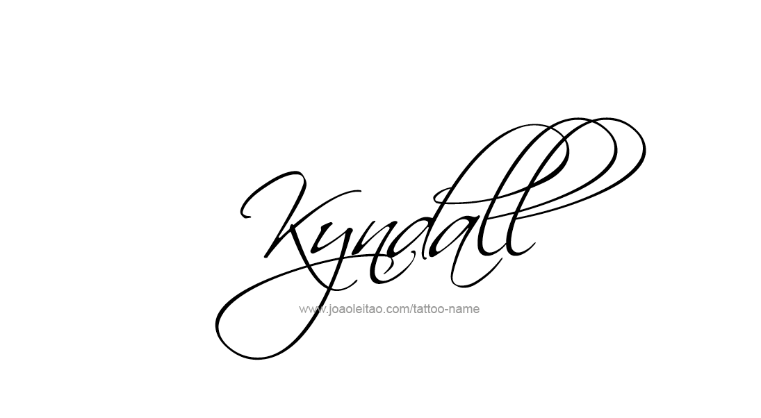 Tattoo Design Name Kyndall   