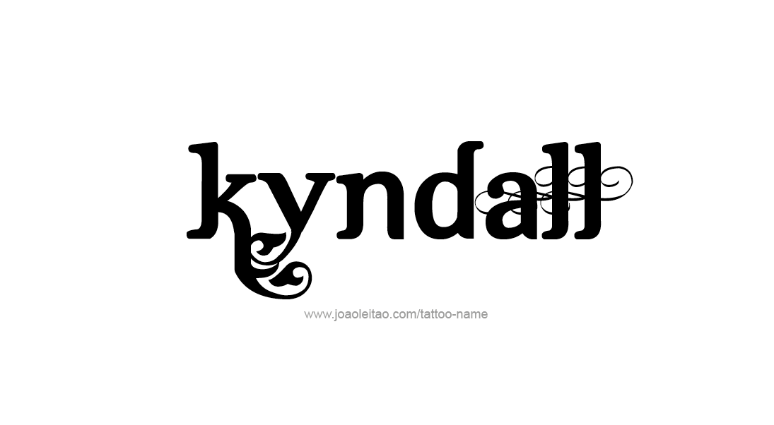 Tattoo Design Name Kyndall   