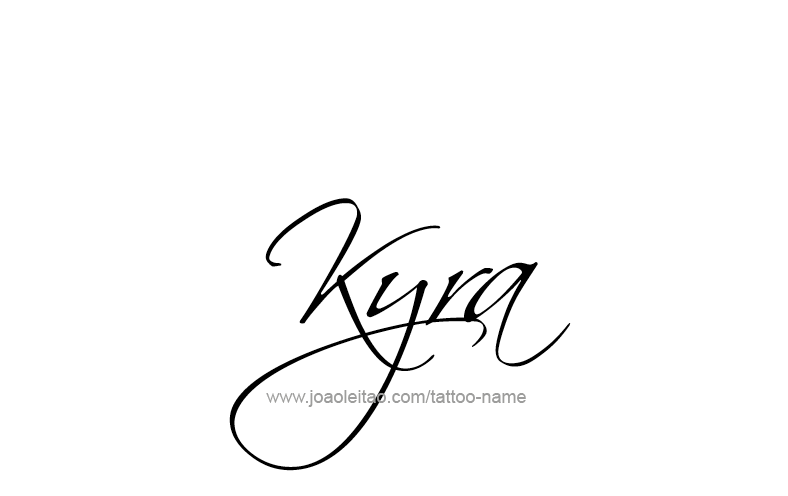 Tattoo Design Name Kyra   