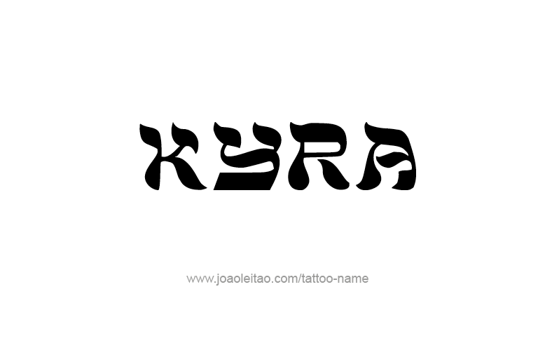 Tattoo Design Name Kyra   