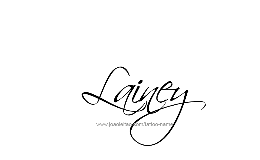Tattoo Design Name Lainey   