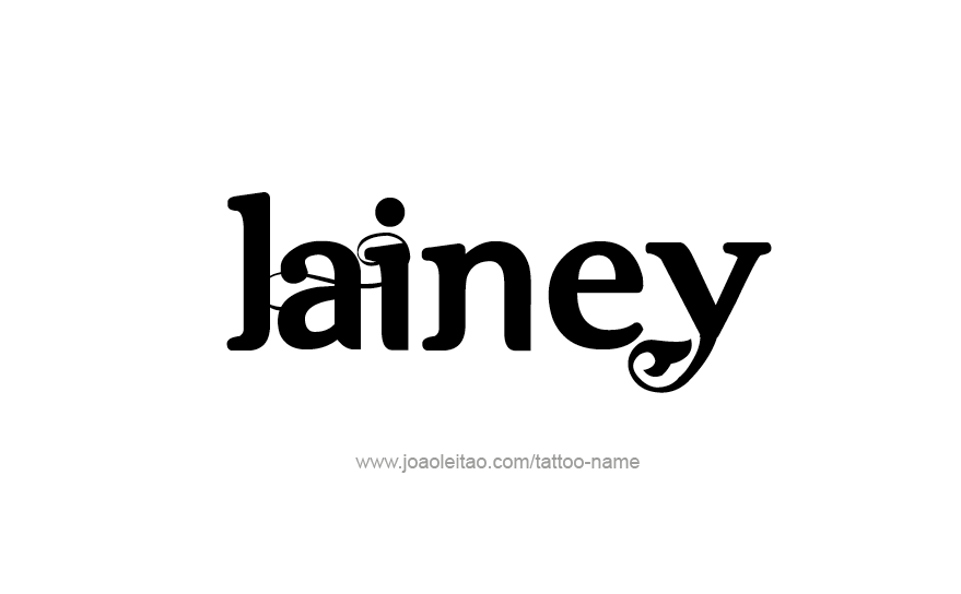 Tattoo Design Name Lainey   