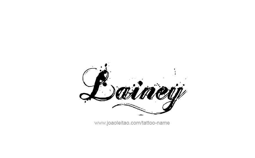 Tattoo Design Name Lainey   