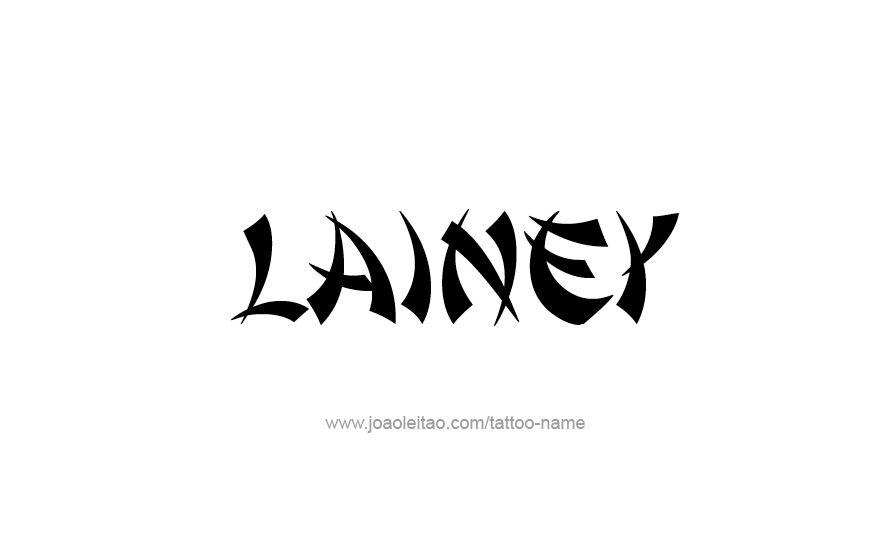 Tattoo Design Name Lainey   