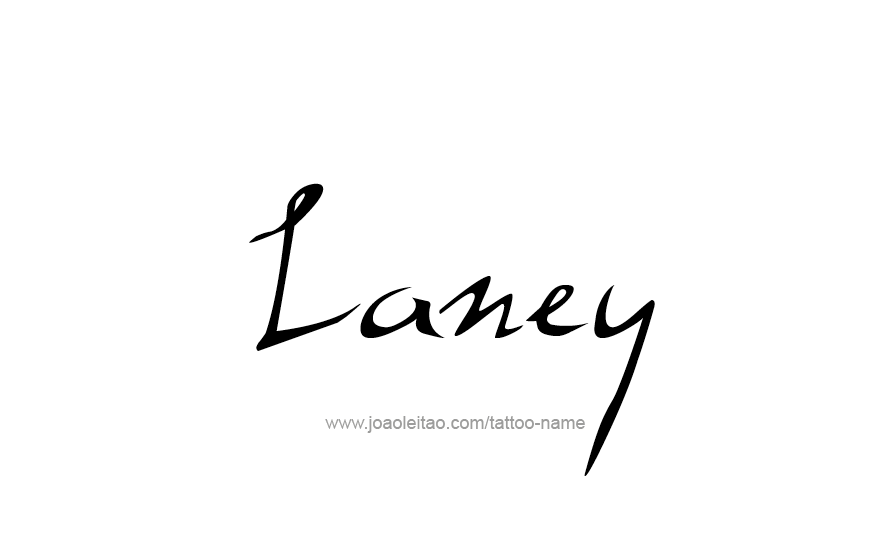 Tattoo Design Name Laney   