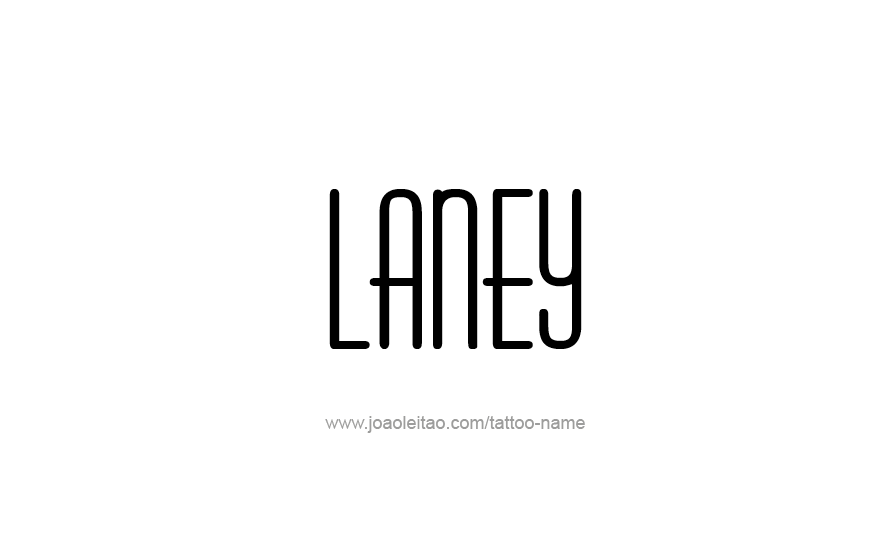 Tattoo Design Name Laney   