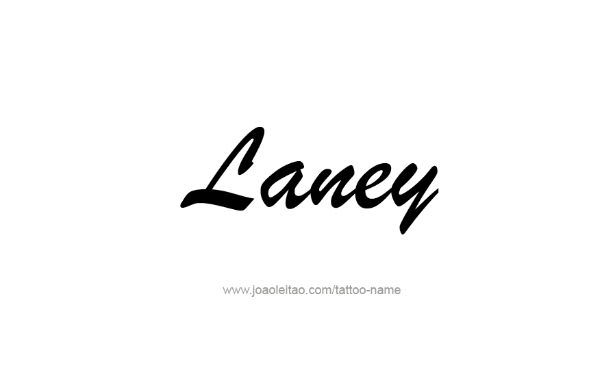 Tattoo Design Name Laney   