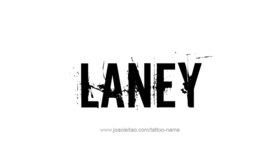 Tattoo Design Name Laney   