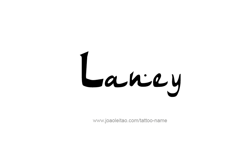 Tattoo Design Name Laney   