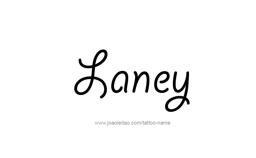 Tattoo Design Name Laney   