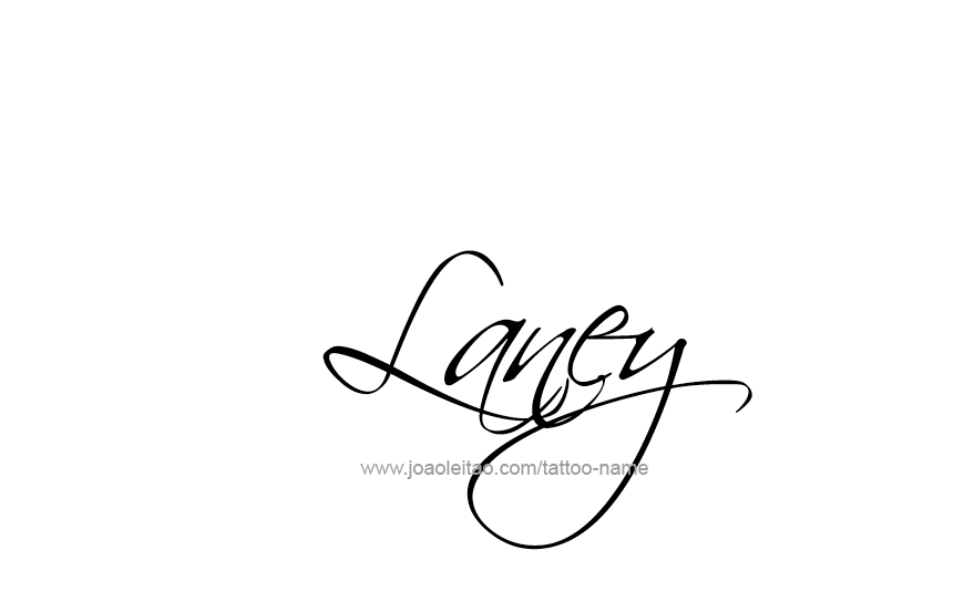 Tattoo Design Name Laney   