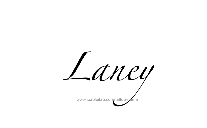 Tattoo Design Name Laney   