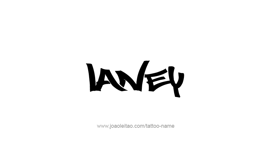 Tattoo Design Name Laney   