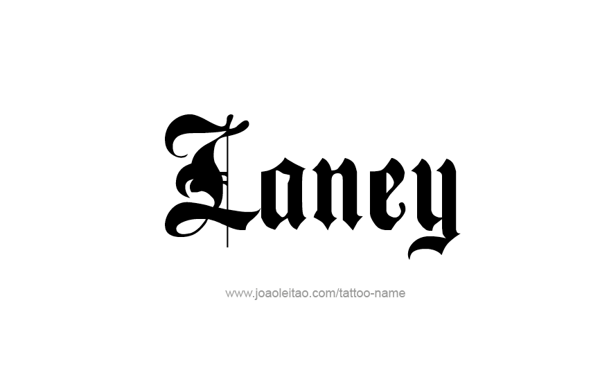 Tattoo Design Name Laney   