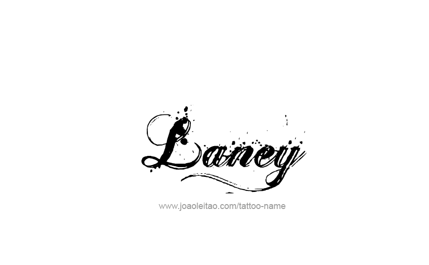 Tattoo Design Name Laney   