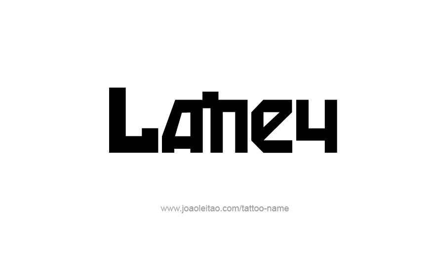 Tattoo Design Name Laney   