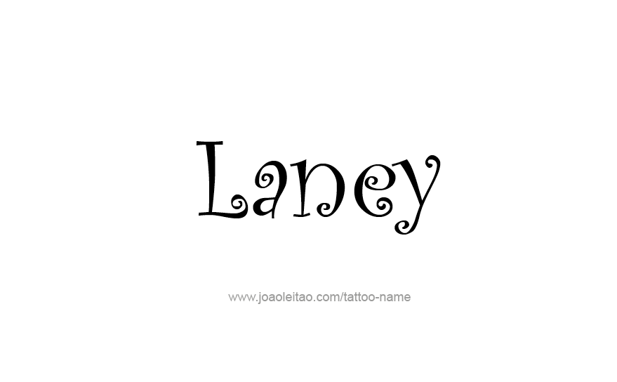 Tattoo Design Name Laney   