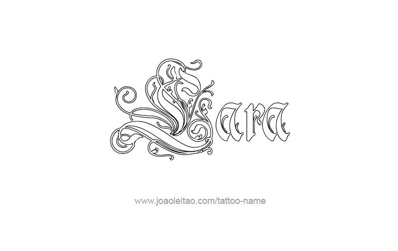 Tattoo Design Name Lara   