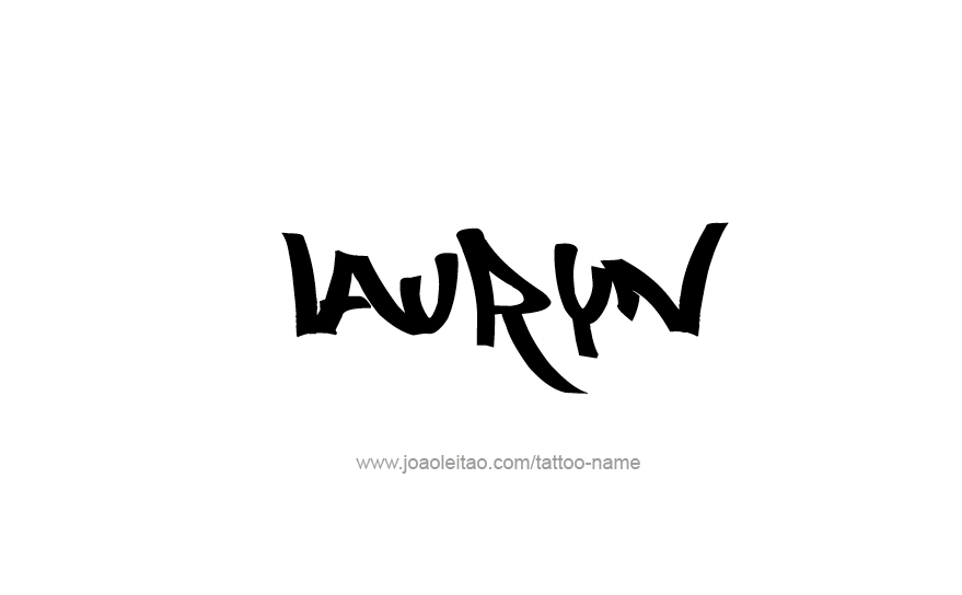 Tattoo Design Name Lauryn   