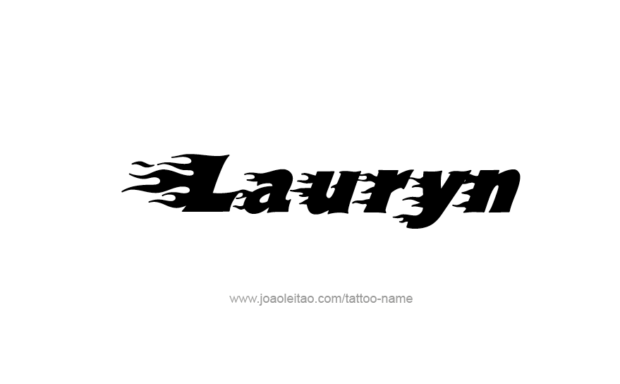 Tattoo Design Name Lauryn   