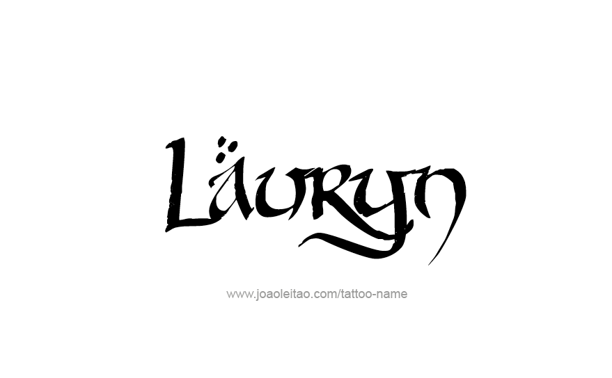 Tattoo Design Name Lauryn   