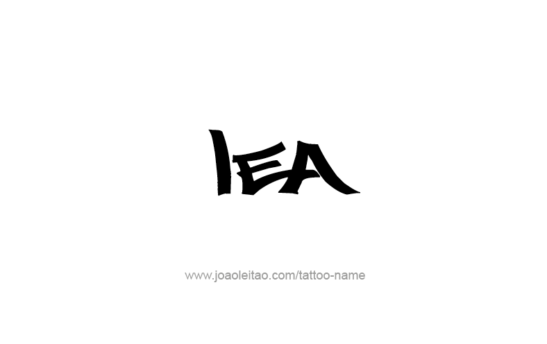 Tattoo Design Name Lea   