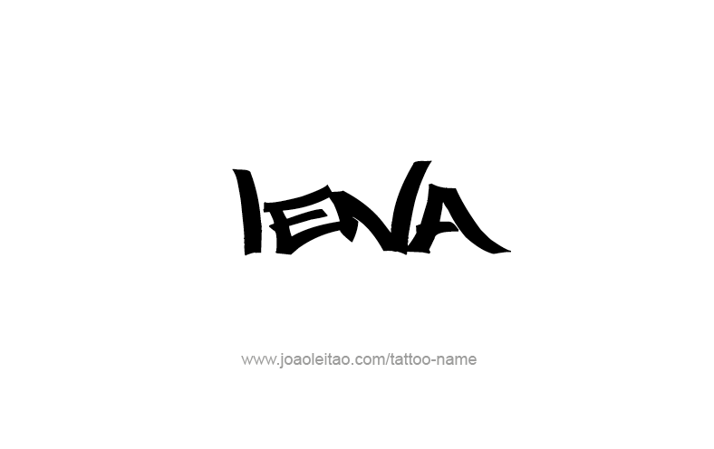 Tattoo Design Name Lena   