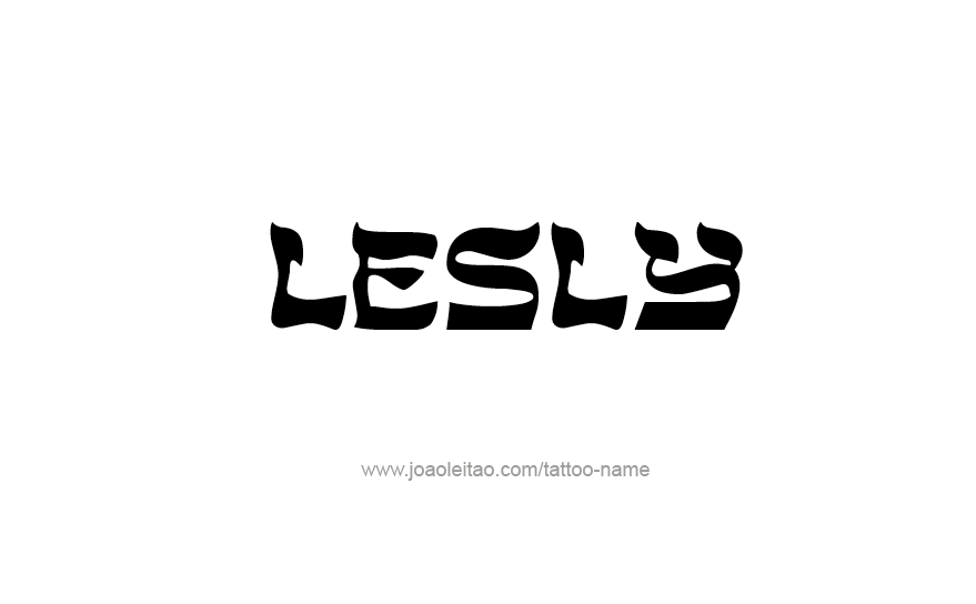 Tattoo Design Name Lesly   