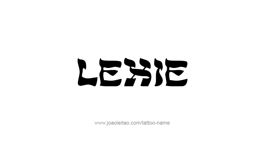 Tattoo Design Name Lexie   