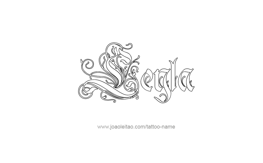 Tattoo Design Name Leyla   