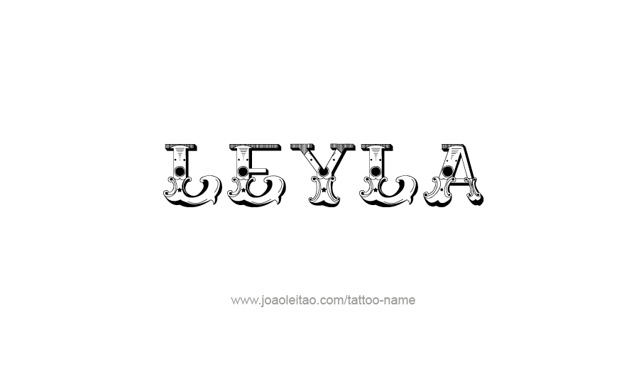 Tattoo Design Name Leyla   