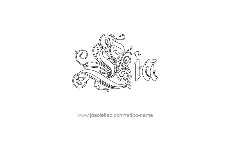 Tattoo Design Name Lia   