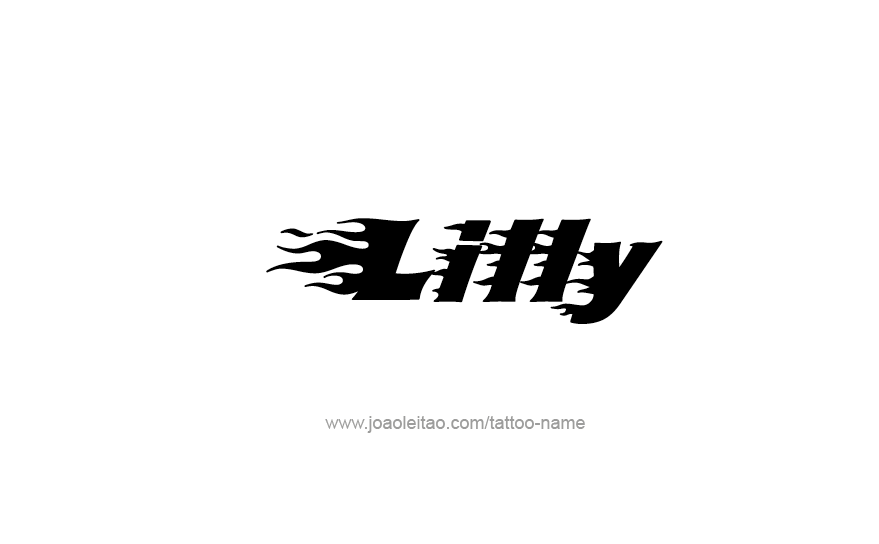 Tattoo Design Name Lilly   