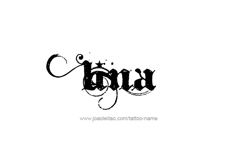 Tattoo Design Name Lina   