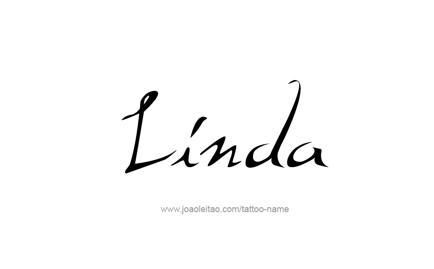 Tattoo Design Name Linda   