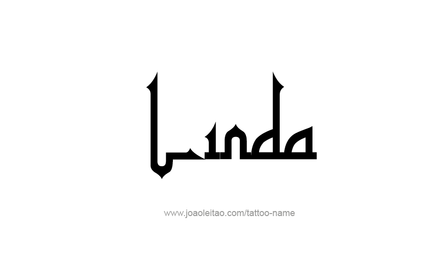 Tattoo Design Name Linda   