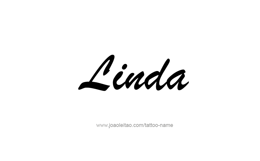 Tattoo Design Name Linda   