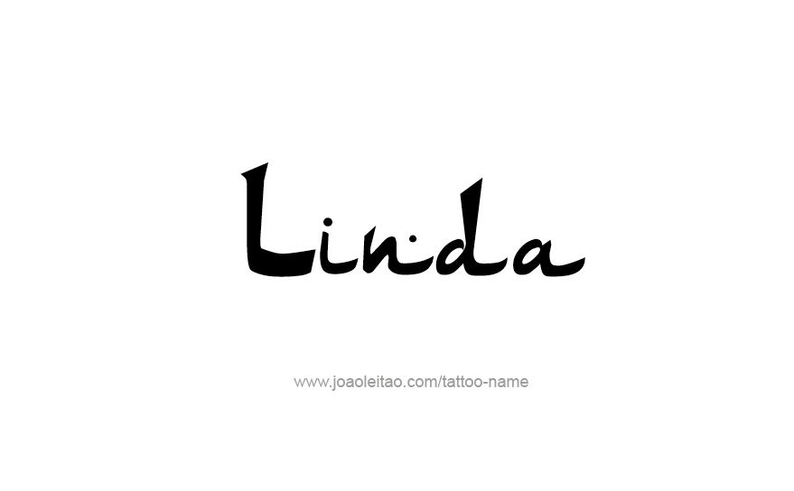 Tattoo Design Name Linda   