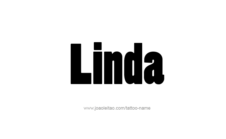 Tattoo Design Name Linda   