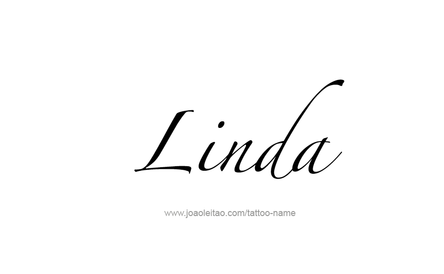 Tattoo Design Name Linda   